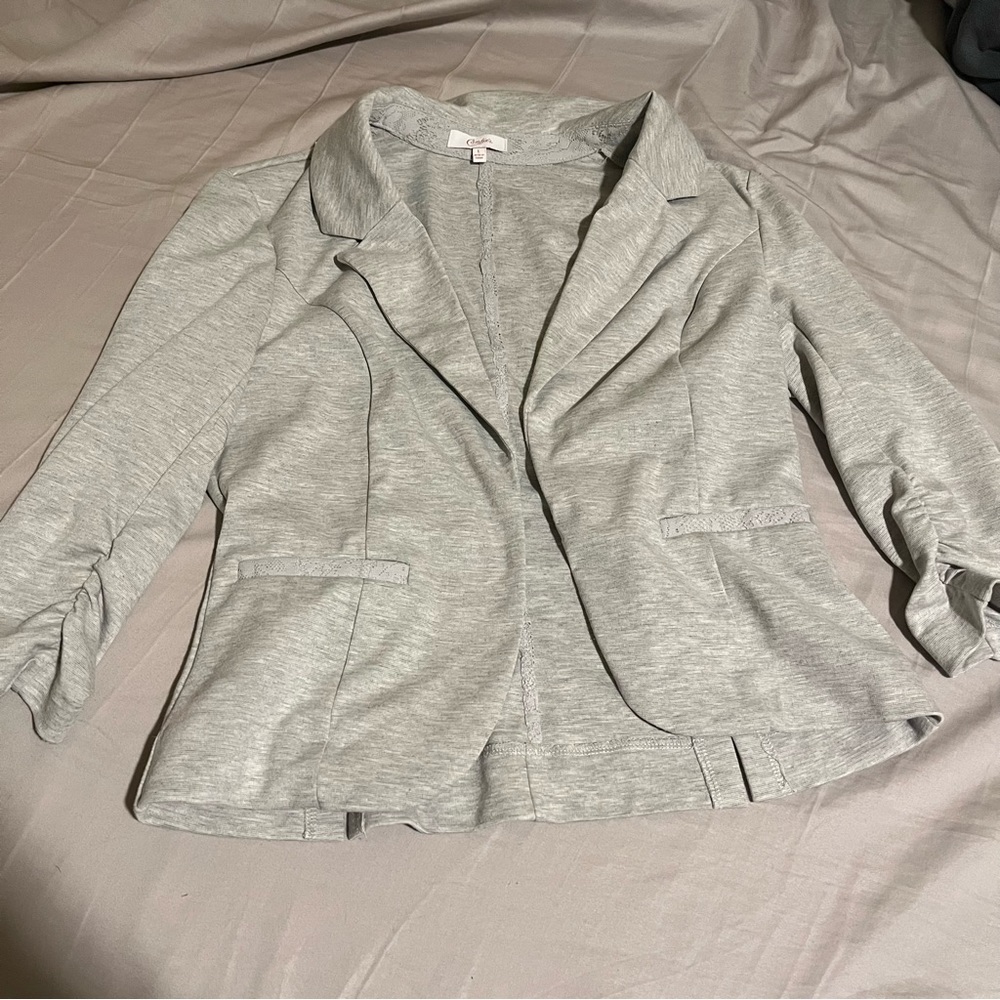 Soft Gray Blazer